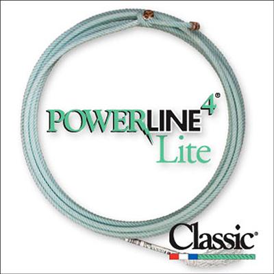 CE-PWRS335-WESTERN TACK HORSE POWERLINE4 LITE ROPE 3/8in X 35ft BY CLASSIC ROPE