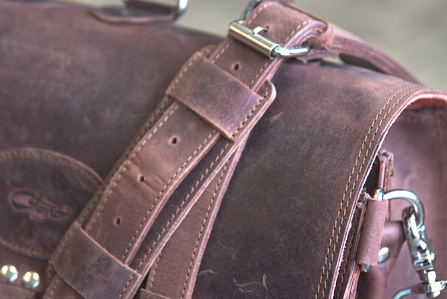 L,M,XL Briefcase Backpack Laptop Bag Glanor Buffalo Leather Hand Bag U-N-MX