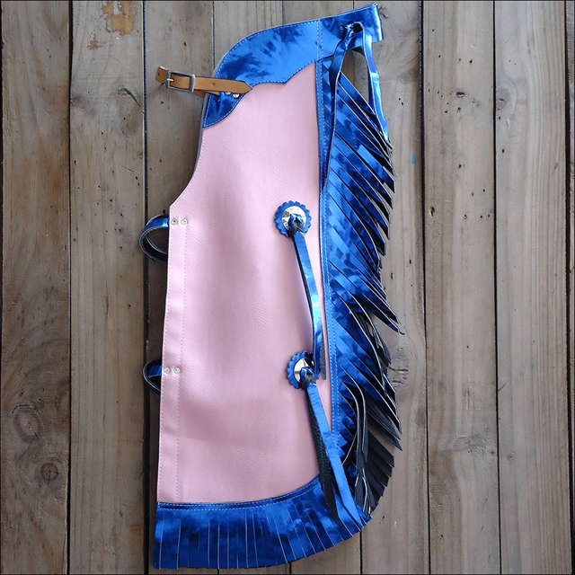 HILASON KIDS JUNIOR YOUTH BULL RIDING PRO RODEO LEATHER PROTECTIVE VEST