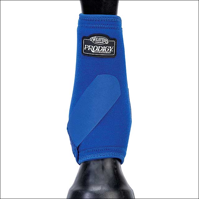 Weaver Prodigy Neoprene Horse Front Protective Athletic Boots Blue U-8-S2
