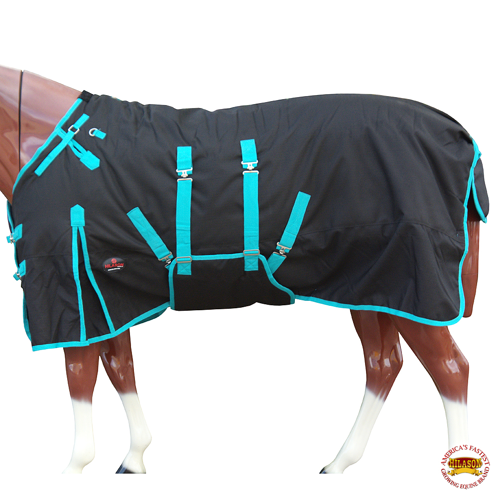 Sporting Goods Hilason 1200D Waterproof Poly Turnout Horse Winter