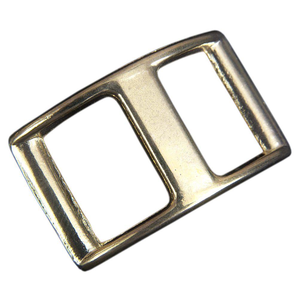 U-5//8/'/' Hilason Western Horse Tack Clean Laqueer On Polished Brass Conway Buckle