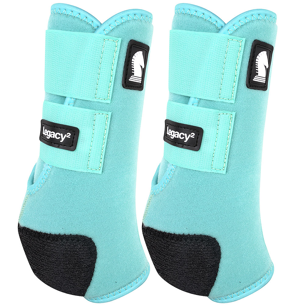 Classic Equine Lightweight Legacy2 Front Sports Boots Pair Mint U-02MT