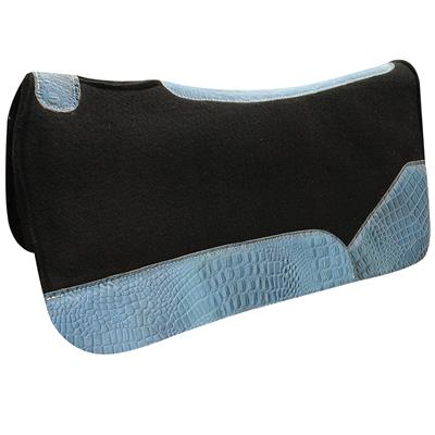 HSFP203-Saddle Pad W- Alligator Print