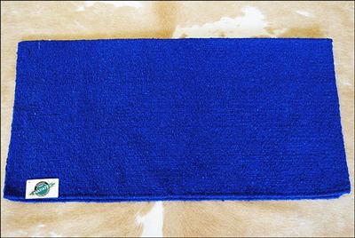 MTEX1330D-10-Acrylic Saddle Blanket Blue