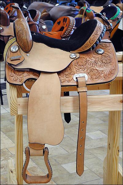 HSOS716-HILASON WESTERN BARREL RACING TRAIL PLEASURE SADDLE