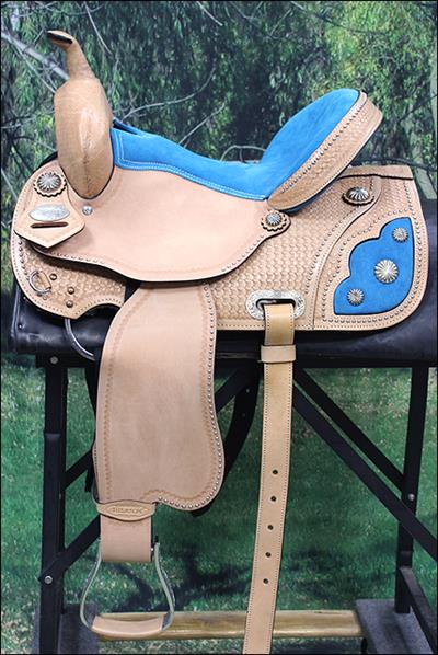 HSOS715-HILASON WESTERN BARREL RACING TRAIL PLEASURE SADDLE