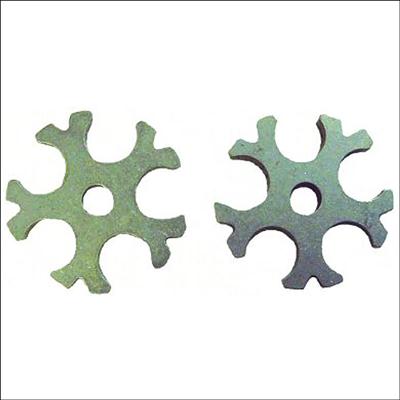 SB-10-14-1-14 INx 1-8 INSADDLE 5 POINT STEEL ROWEL