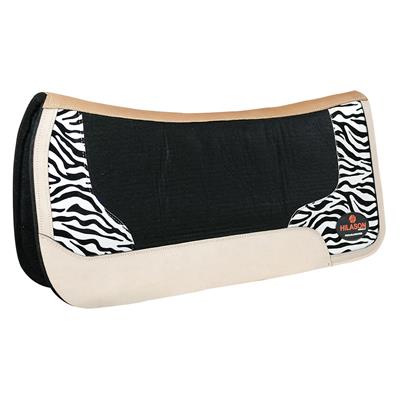 HSFP814-Felt Saddle Pad Zebra Print