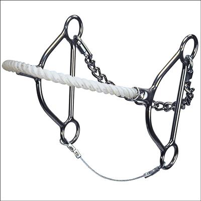 RM-960-REINSMAN WESTERN TACK BEETLE HACKAMORE HORSE BIT