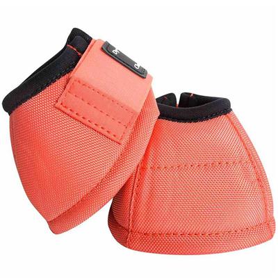 CE-CDN100CO-CORAL CLASSIC EQUINE DYNO HORSE NO TURN BELL BOOTS PAIR