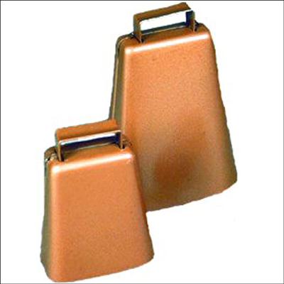 SB-10-07-5-5 inch 6 3/4 inch SADDLE BARN PRO RODEO BULL COPPER BULL BELLS