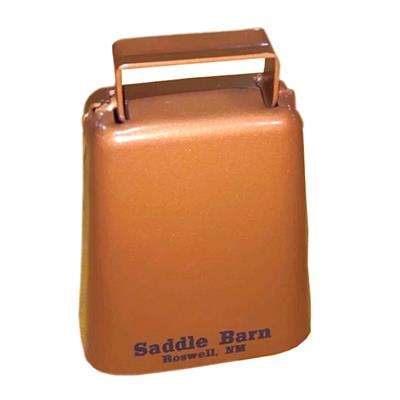 SB-10-07-5-5 inch 6 3/4 inch SADDLE BARN PRO RODEO BULL COPPER BULL BELLS