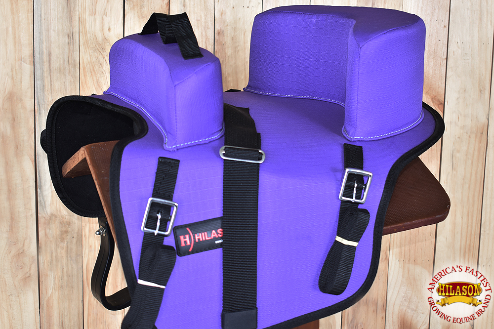 HILASON Buddy Child Seat for Horse Saddle Riding Turquoise/Black/Brown