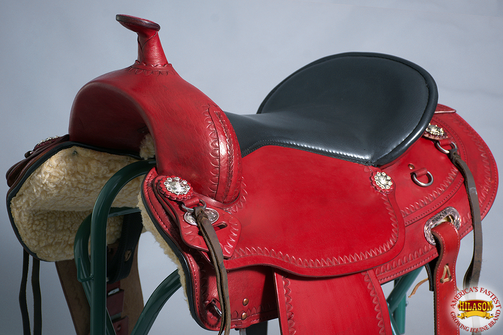15" Hilason Western Draft Horse Saddle Wide Gullet Trail Pleasure eBay