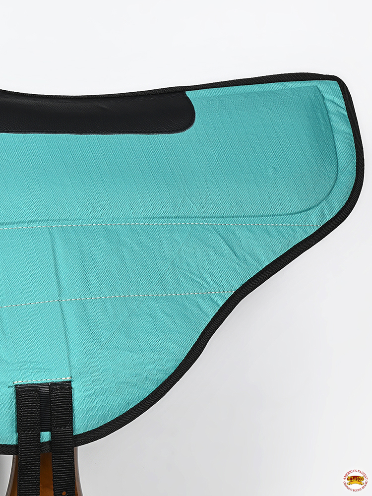 Almohadilla de sillín HS Hilason English Pleasure Trail Riding Bareback sin árboles - Imagen 29 de 29