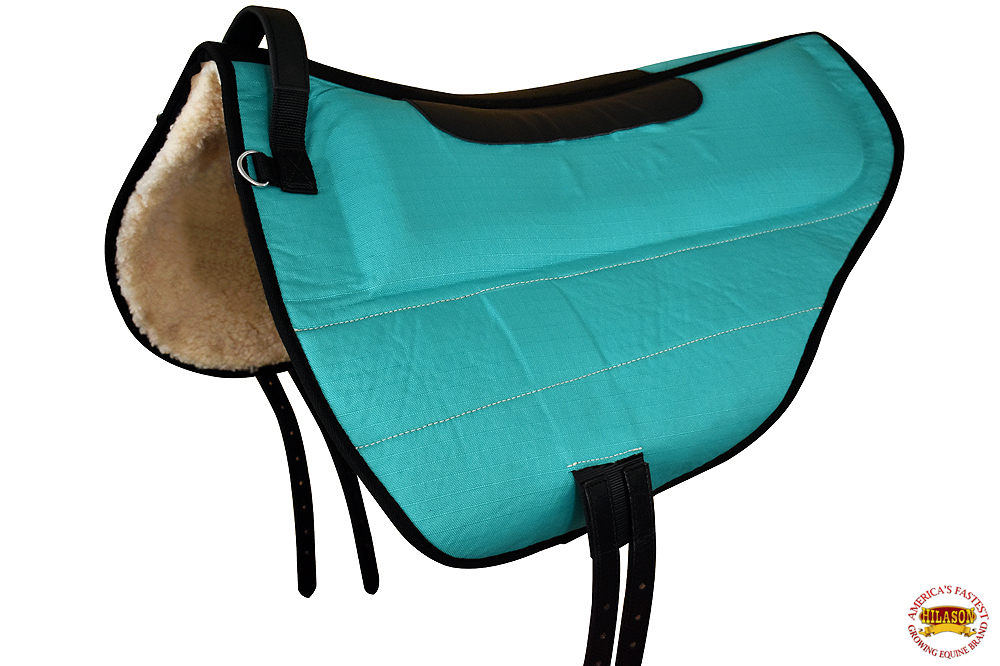 CTRQ Hilason Western Pleasure Trail Riding Bareback Treeless Saddle