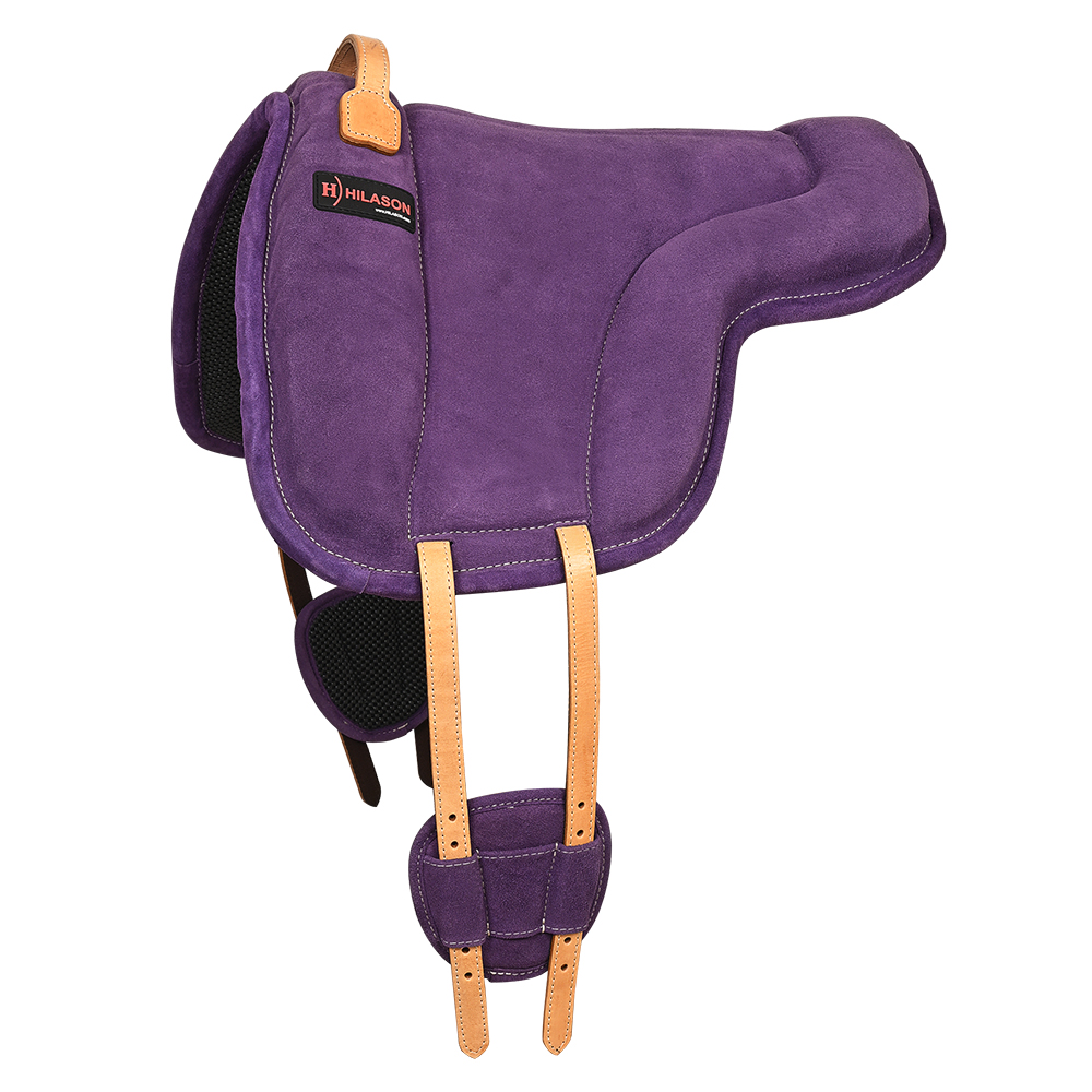 Horse Bareback Saddle Ride On Pad Anti Slip Base - Saddles And Tack