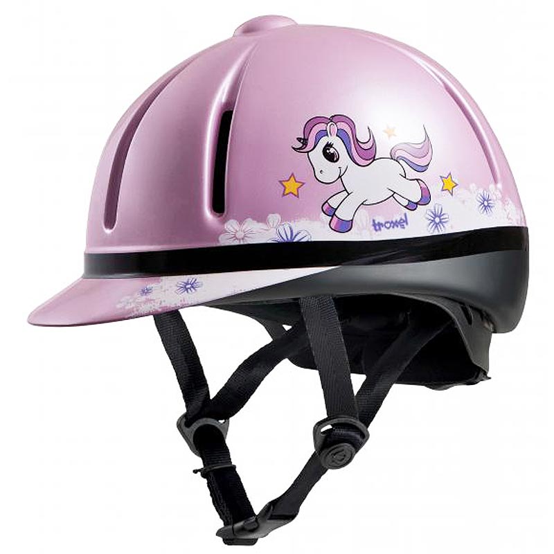C04S Sml Troxel Legacy Pink Slim Profile Equestrian Horse Riding