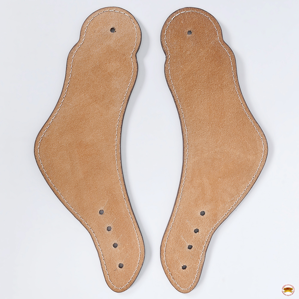 Coppia di cinghie da cowboy in vera pelle HS Hilason Western American - Foto 23 di 29