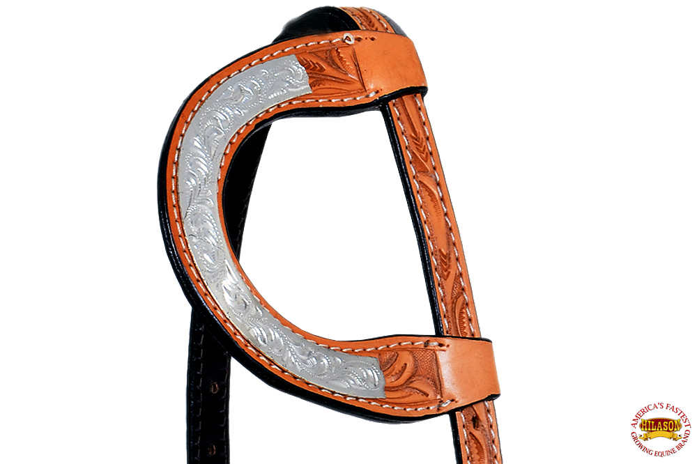 C4HS Western Horse One Ear Headstall Tack Bridle American Leather