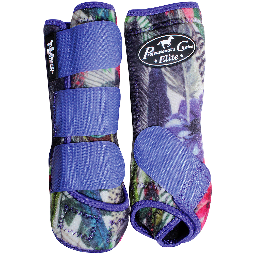 Professional Choice Horse Sports Medicine Boots Ventech Elite Feathers ...