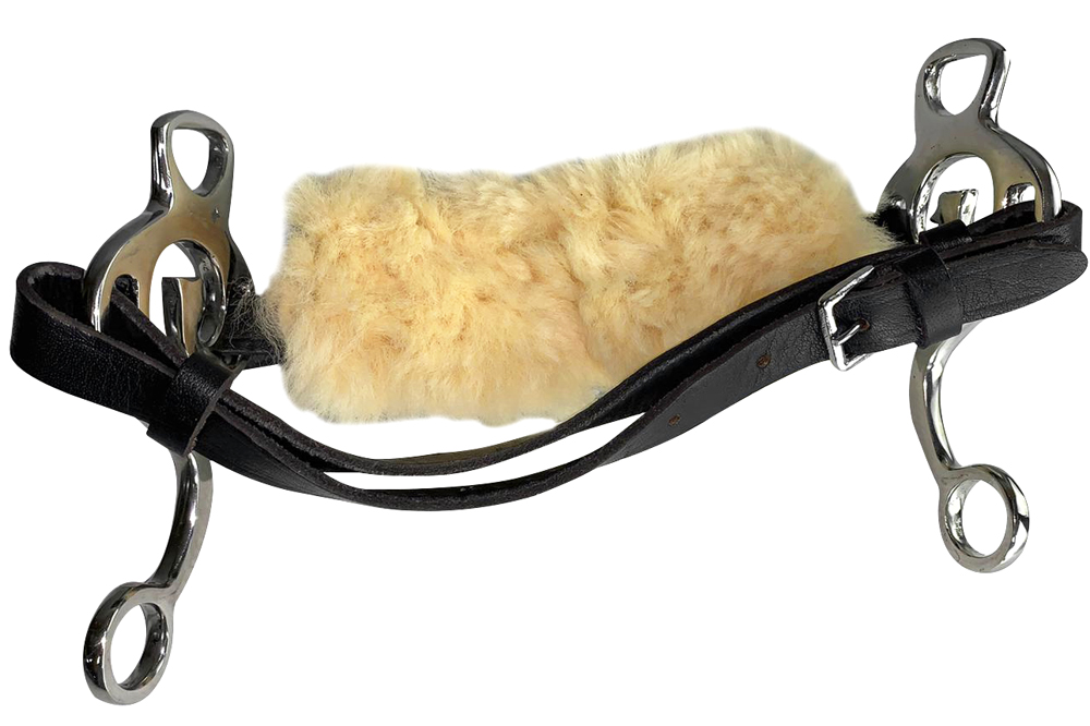 HA HILASON Pferd Hackamore Edelstahl mit Lederbezug - Bild 42 von 68