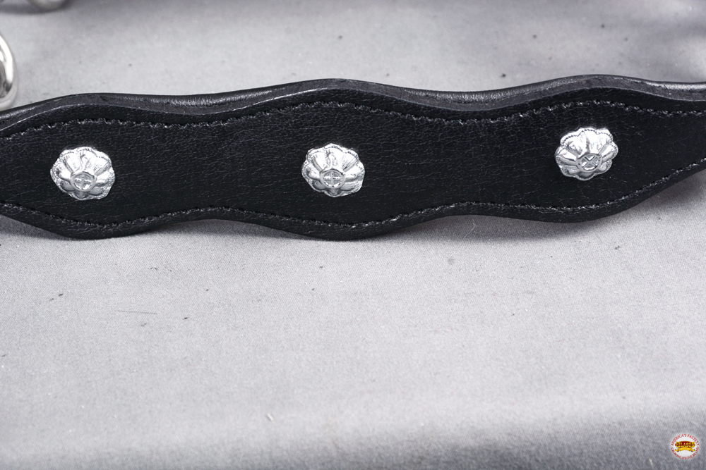 HA HILASON Pferd Hackamore Edelstahl mit Lederbezug - Bild 49 von 68