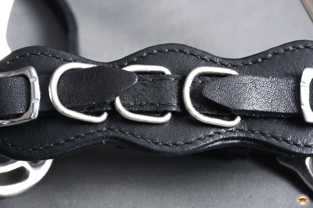 HA HILASON Pferd Hackamore Edelstahl mit Lederbezug - Bild 52 von 68