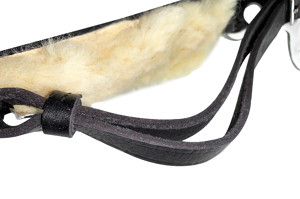 HA HILASON Pferd Hackamore Edelstahl mit Lederbezug - Bild 67 von 68