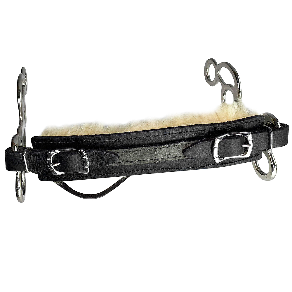 HA HILASON Pferd Hackamore Edelstahl mit Lederbezug - Bild 63 von 68