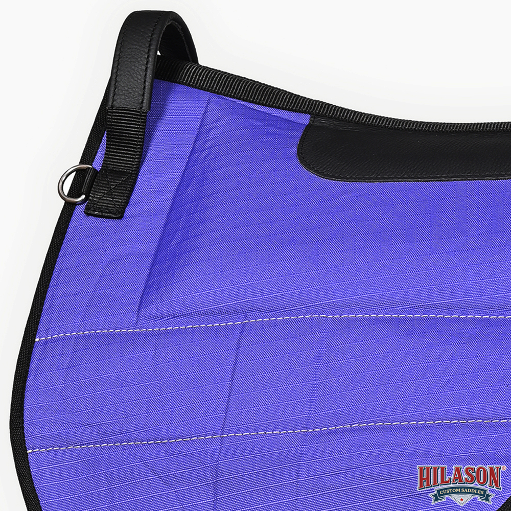 Almohadilla de sillín HS Hilason English Pleasure Trail Riding Bareback sin árboles - Imagen 22 de 29