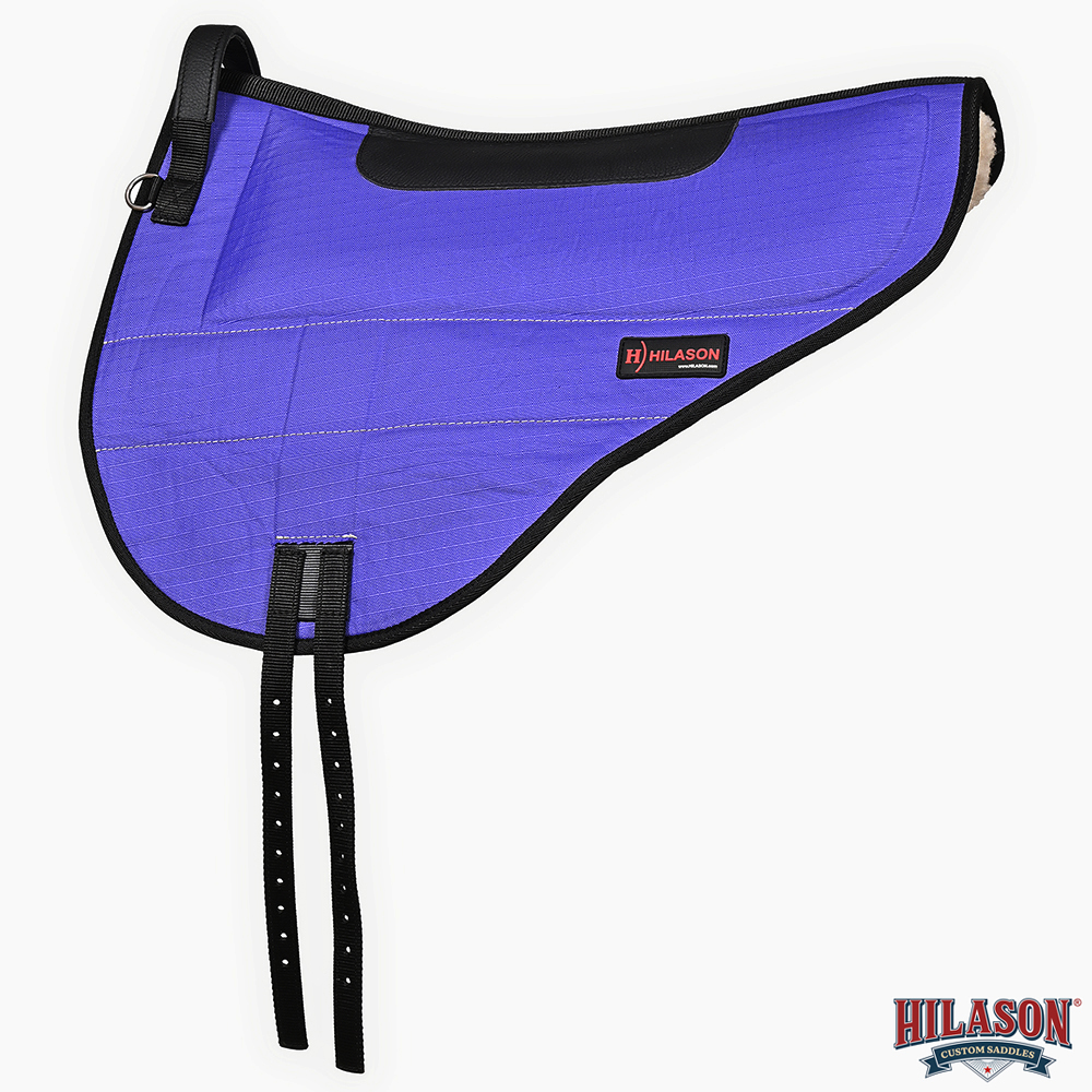 Almohadilla de sillín HS Hilason English Pleasure Trail Riding Bareback sin árboles - Imagen 20 de 29