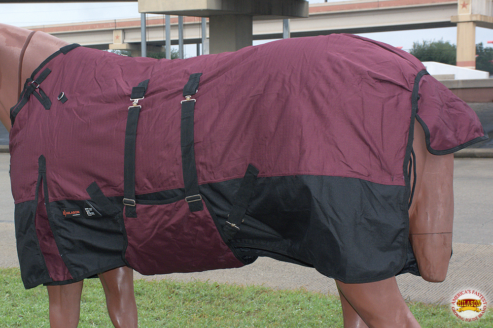 HI HILASON 1200D Winter Waterproof Turnout Horse Blanket Belly Wrap| | Blankets - Picture 133 of 144