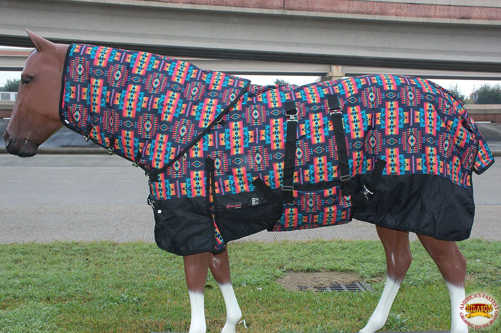 1200D Ripstop Waterproof Turnout Winter Horse Blanket Neck Cover