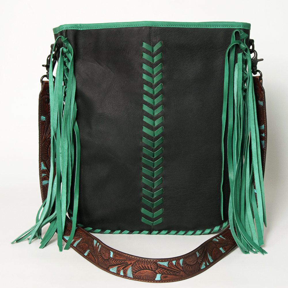 Borsa da donna AD American Darling Cross Body I vera pelle borsa a mano western - Foto 11 di 29