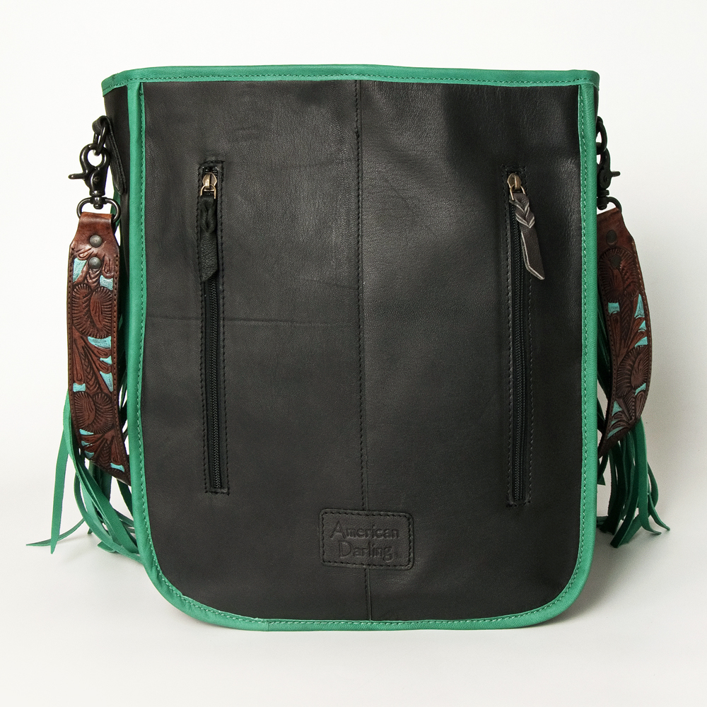 Borsa da donna AD American Darling Cross Body I vera pelle borsa a mano western - Foto 13 di 29