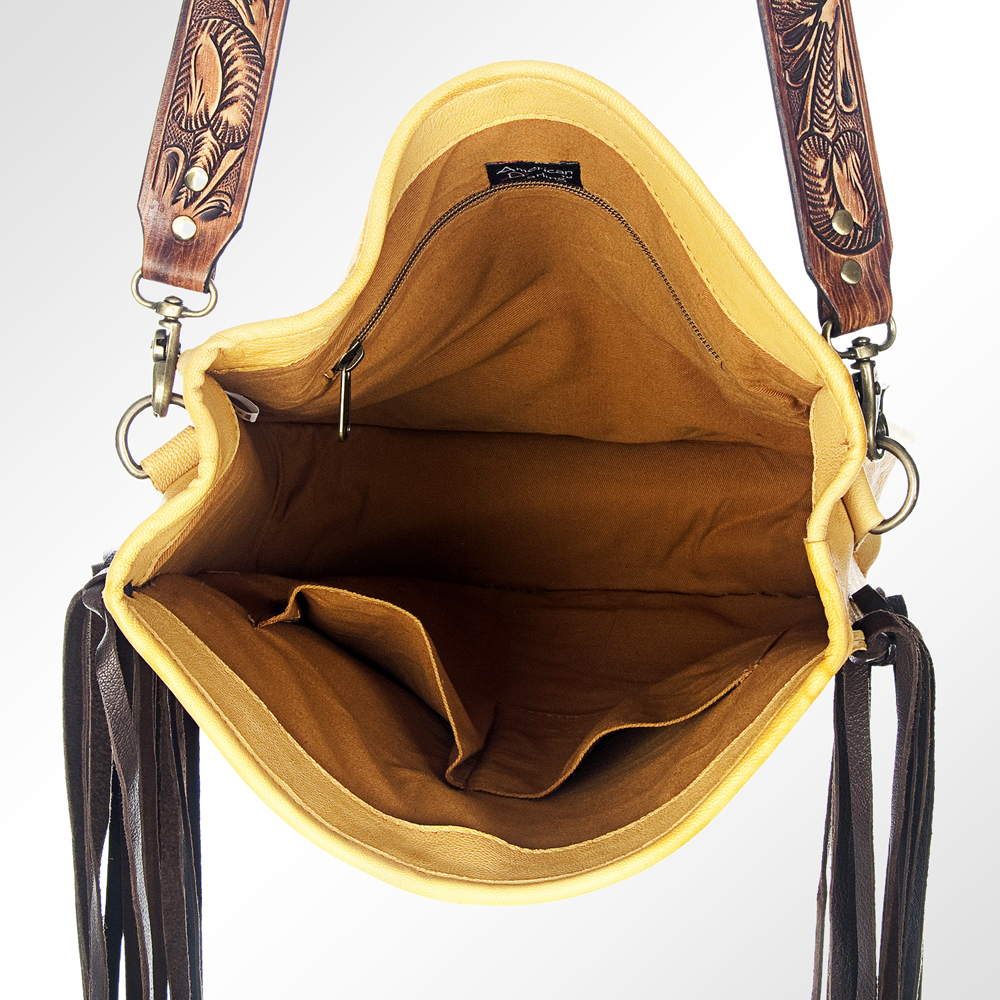 Borsa da donna AD American Darling Cross Body I vera pelle borsa a mano western - Foto 29 di 29