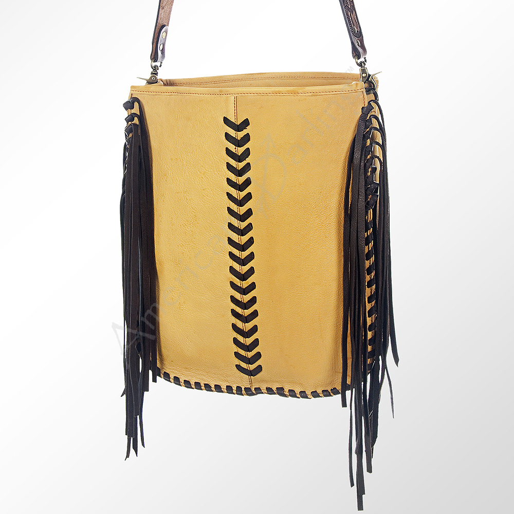 Borsa da donna AD American Darling Cross Body I vera pelle borsa a mano western - Foto 26 di 29