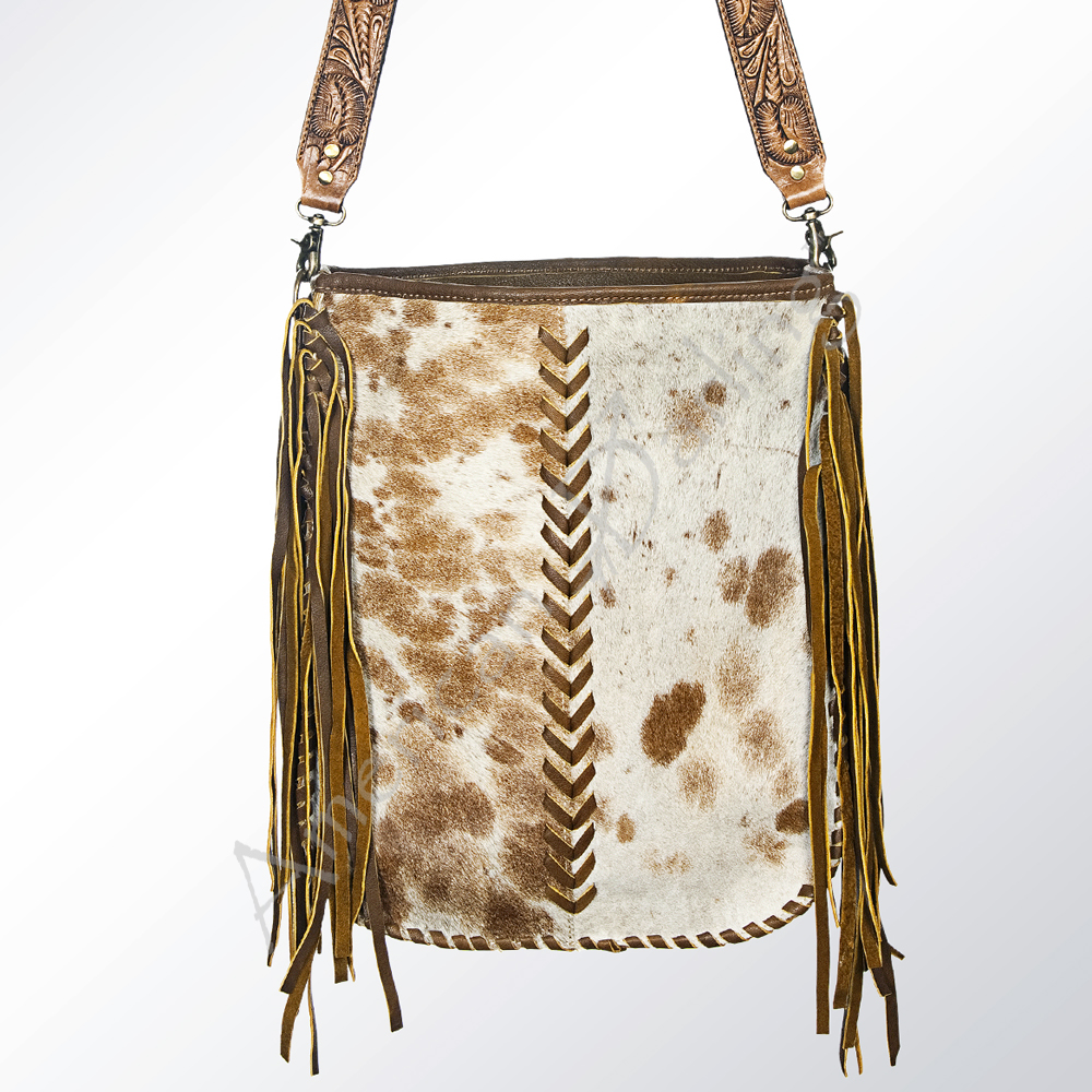 Borsa da donna AD American Darling Cross Body I vera pelle borsa a mano western - Foto 23 di 29