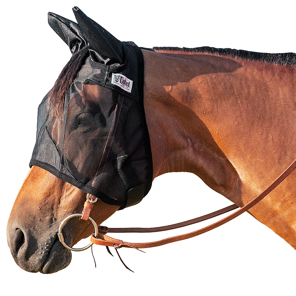 CRYSE Yearling Cashel Quiet Ride Horse Light Weight Fly Mask Standard