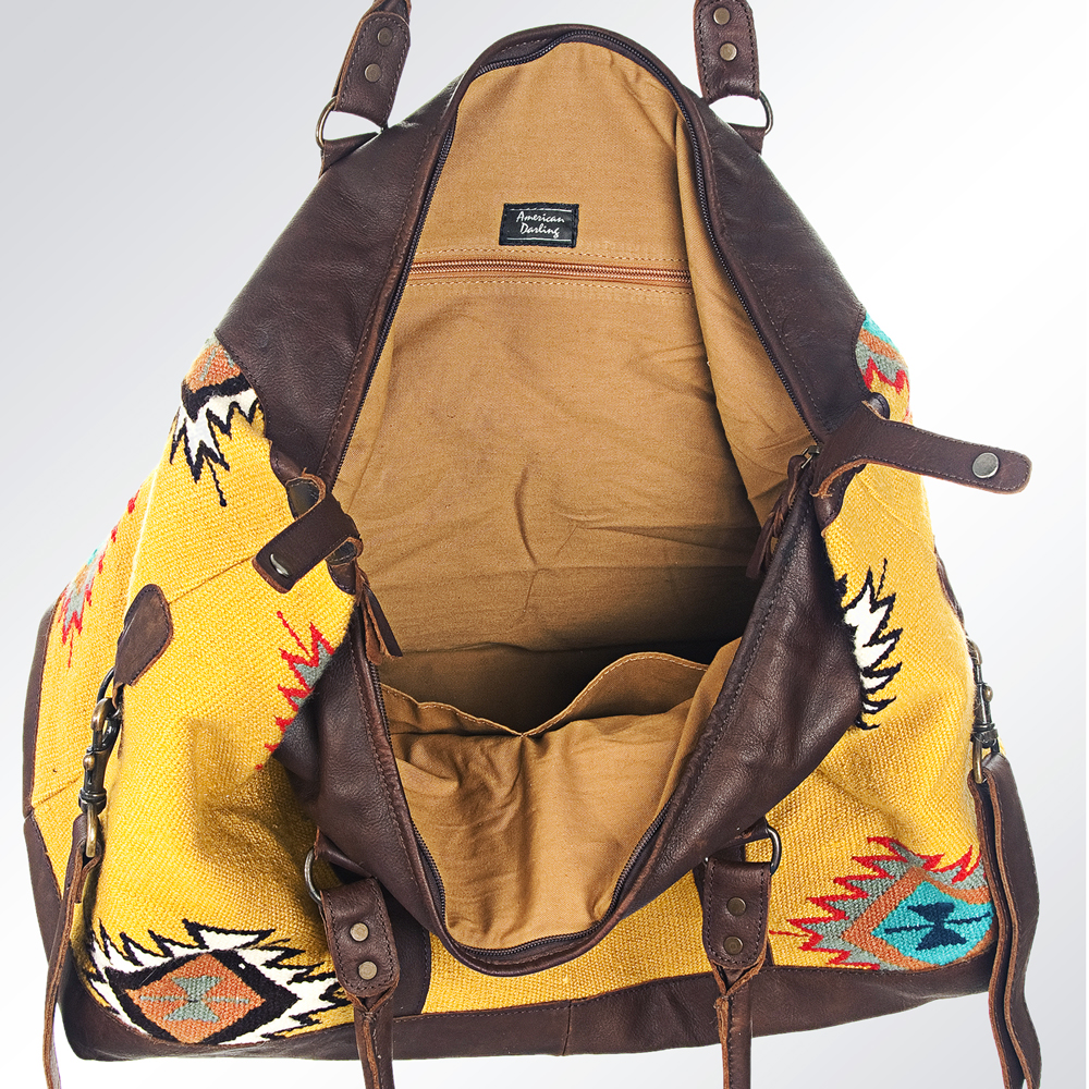 AD American Darling Lona Sillín Manta Cuero Genuino Mujer Bolso Western - Imagen 53 de 102