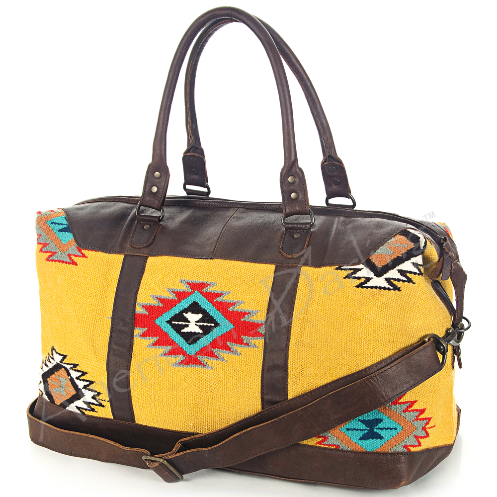 AD American Darling Lona Sillín Manta Cuero Genuino Mujer Bolso Western - Imagen 49 de 102