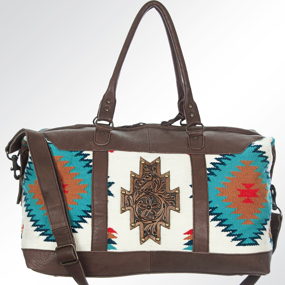 AD American Darling Lona Sillín Manta Cuero Genuino Mujer Bolso Western - Imagen 44 de 102
