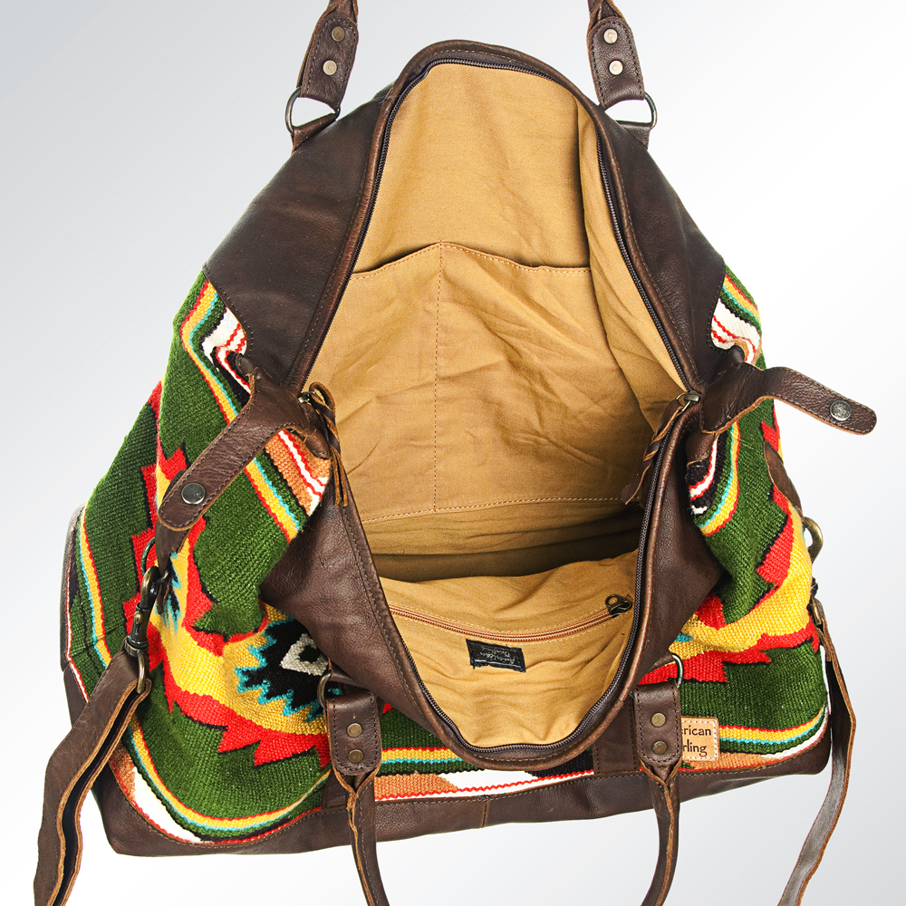 AD American Darling Lona Sillín Manta Cuero Genuino Mujer Bolso Western - Imagen 58 de 102