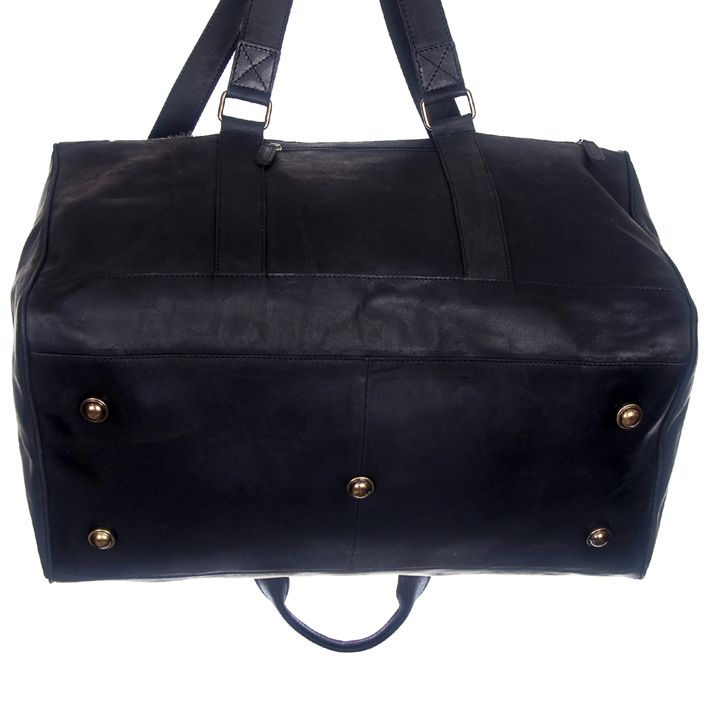 Bolso de mujer AD American Darling ADBG474BRWBK de lona de cuero genuino - Imagen 8 de 20