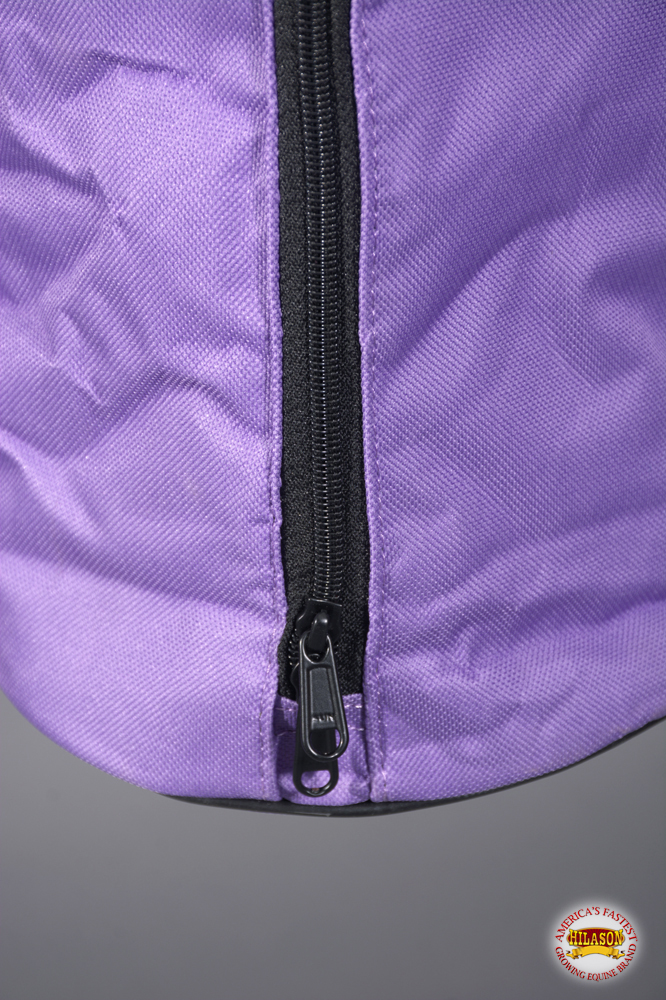 49DS Hilason Horse Nylon Poly Bridle Halter Bag W/ Zipper - Picture 14 of 15