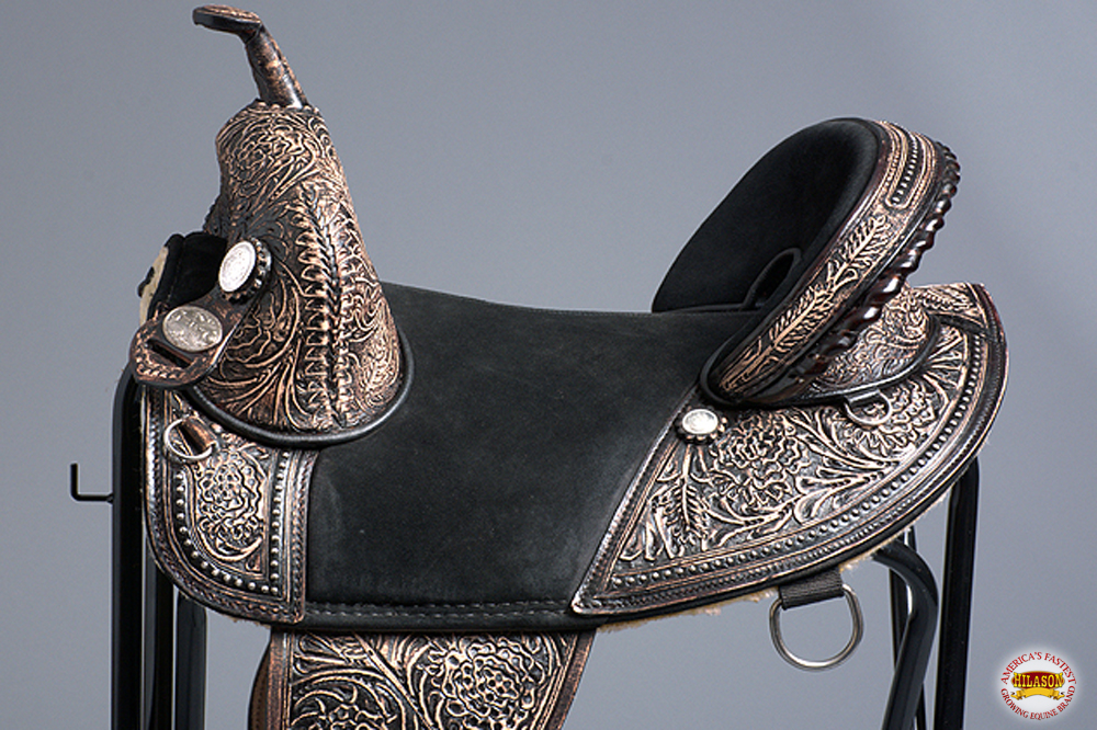 C-O-14 14 Western Horse Treeless Trail Barrel Saddle American Leather Hilason Explosief kopen, winstgevend