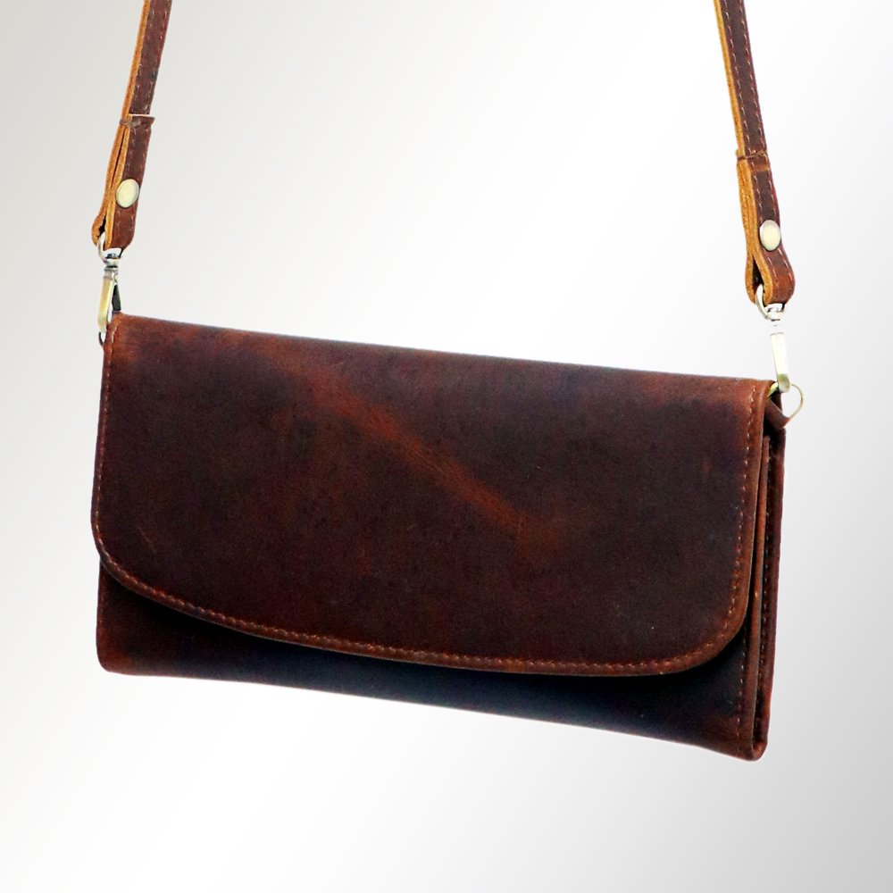 AD American Darling Wallet Hair on Full Grain Genuine Leather Western Women Bag - Picture 9 of 170