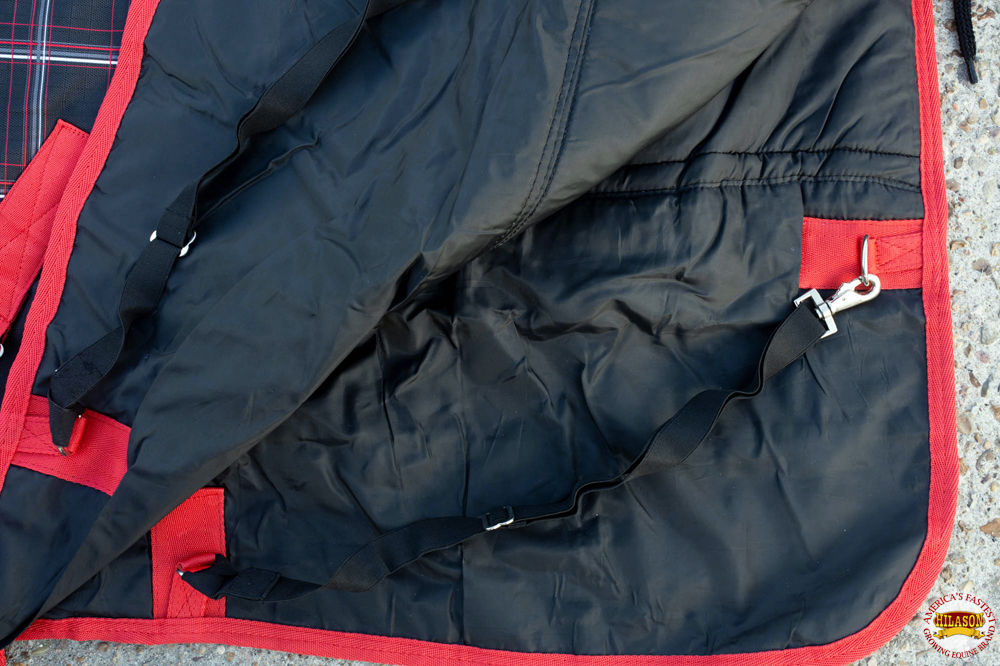 HI Hilason 1200D Impermeabile CavalloTurnout Collo Coperta Pancia Wrap - Foto 40 di 56
